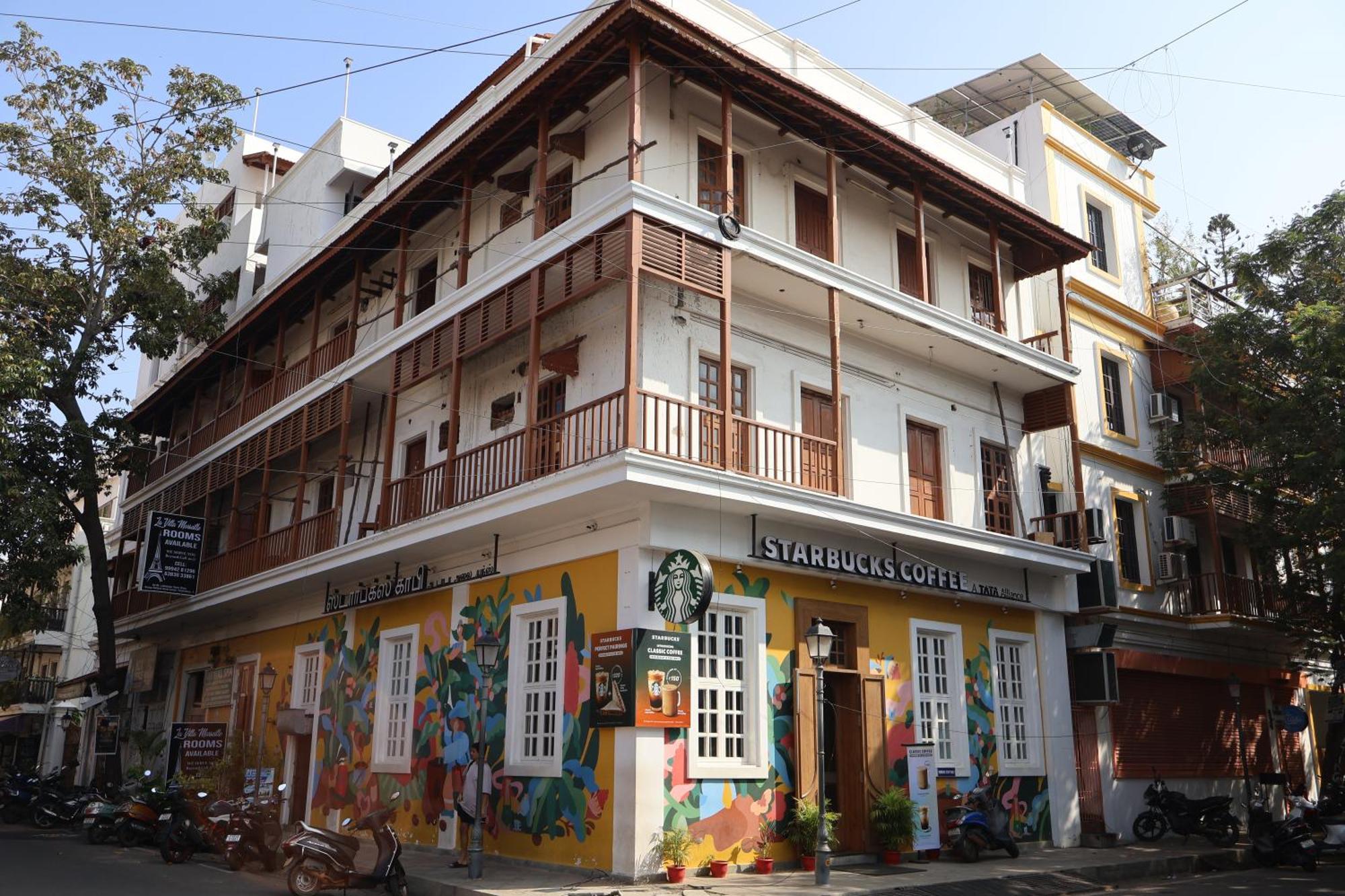 פונדיצ'רי La Villa Marseille מראה חיצוני תמונה